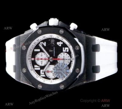 Swiss Replica Audemars Piguet Marcus Edition JF 7750 Watch 42mm Black Case